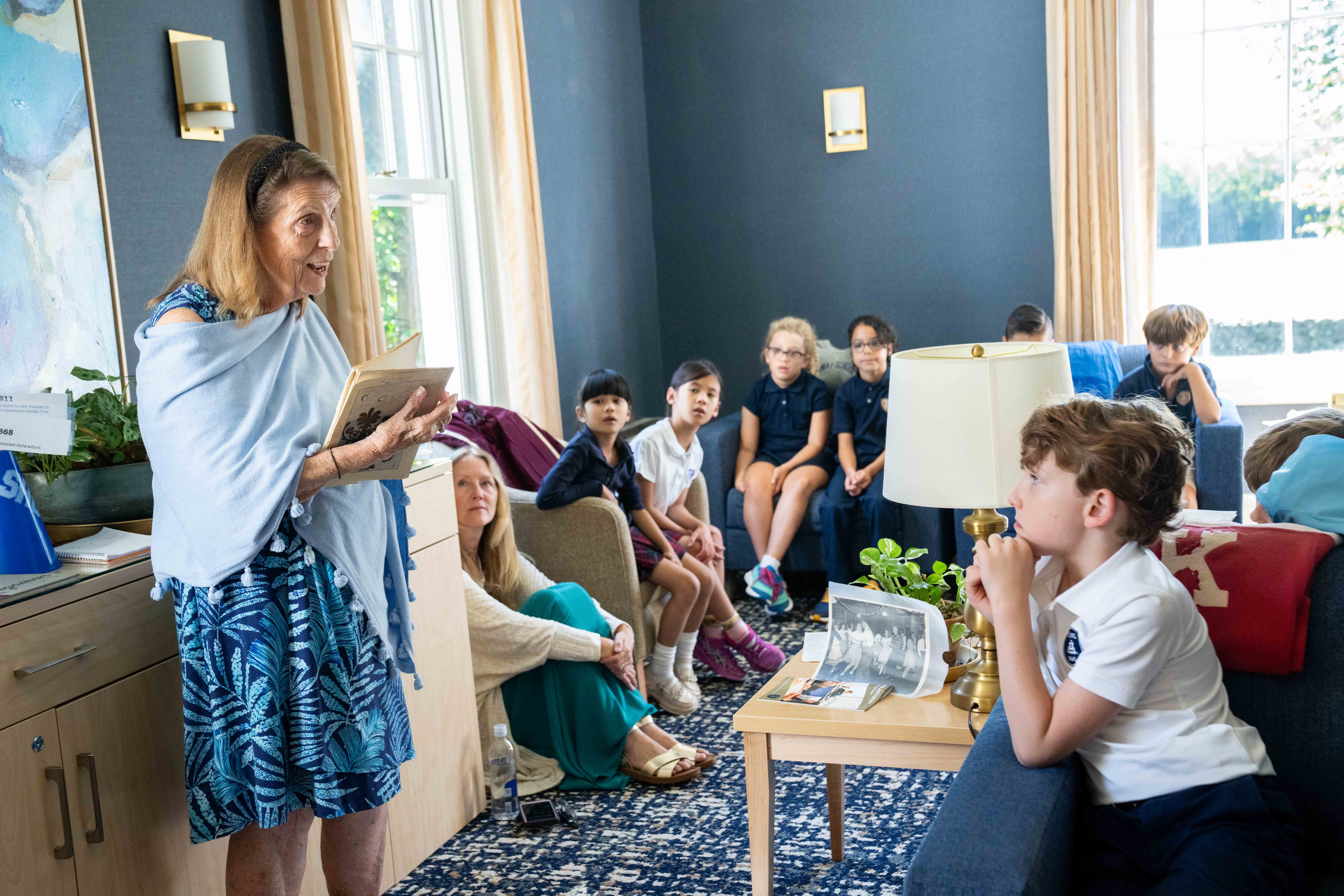 Grade 3 Students Explore School History at Simon House