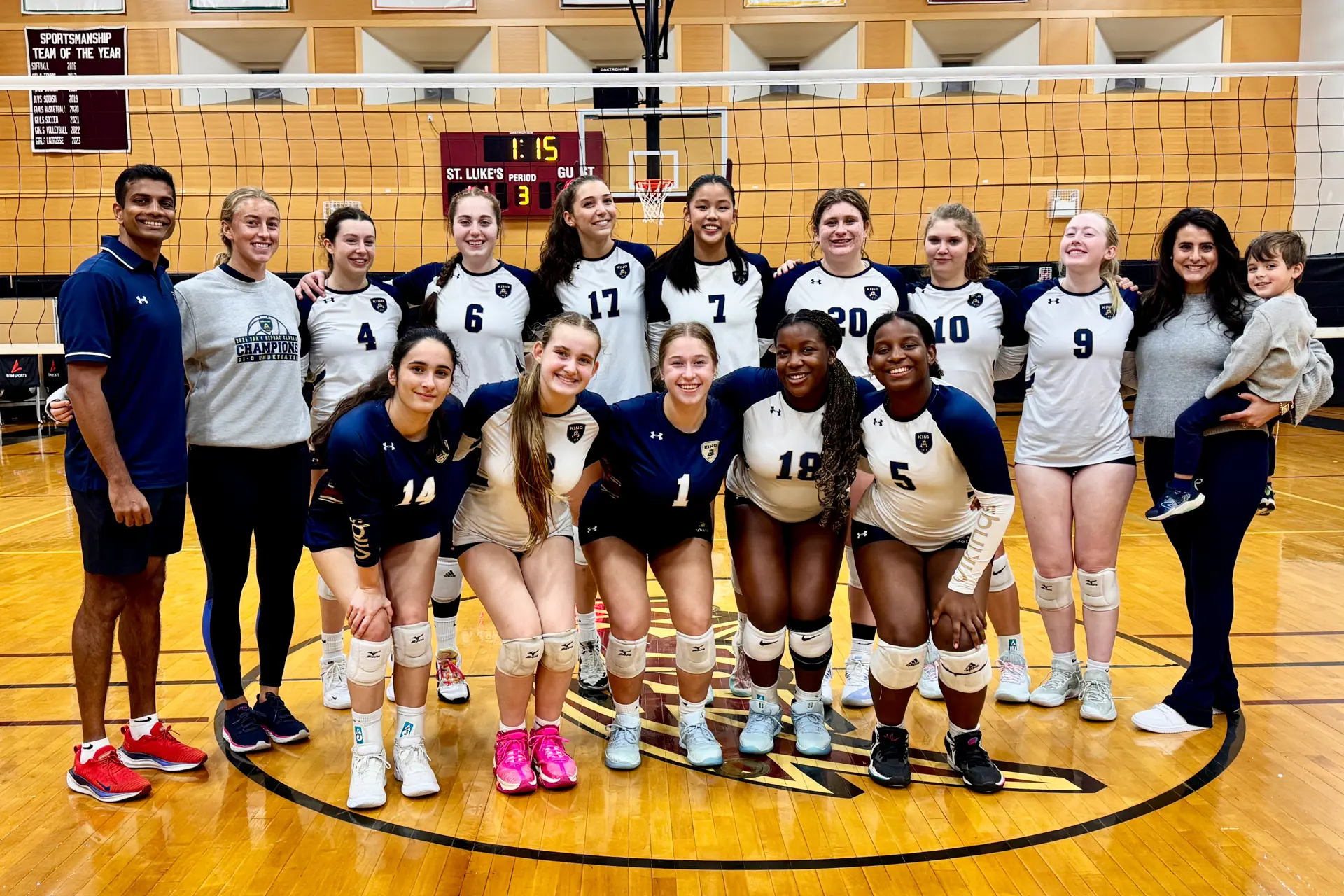 Vikings Keep Rolling as Senior Athletes Are Celebrated